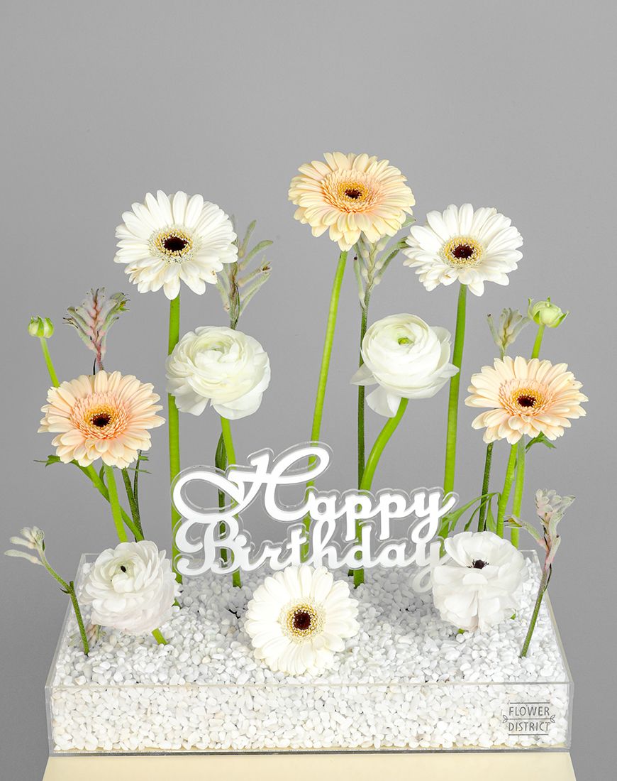 Birthday Bliss Blooms Tray - Image 3