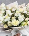 Crystal White Garden Bouquet - Image 6