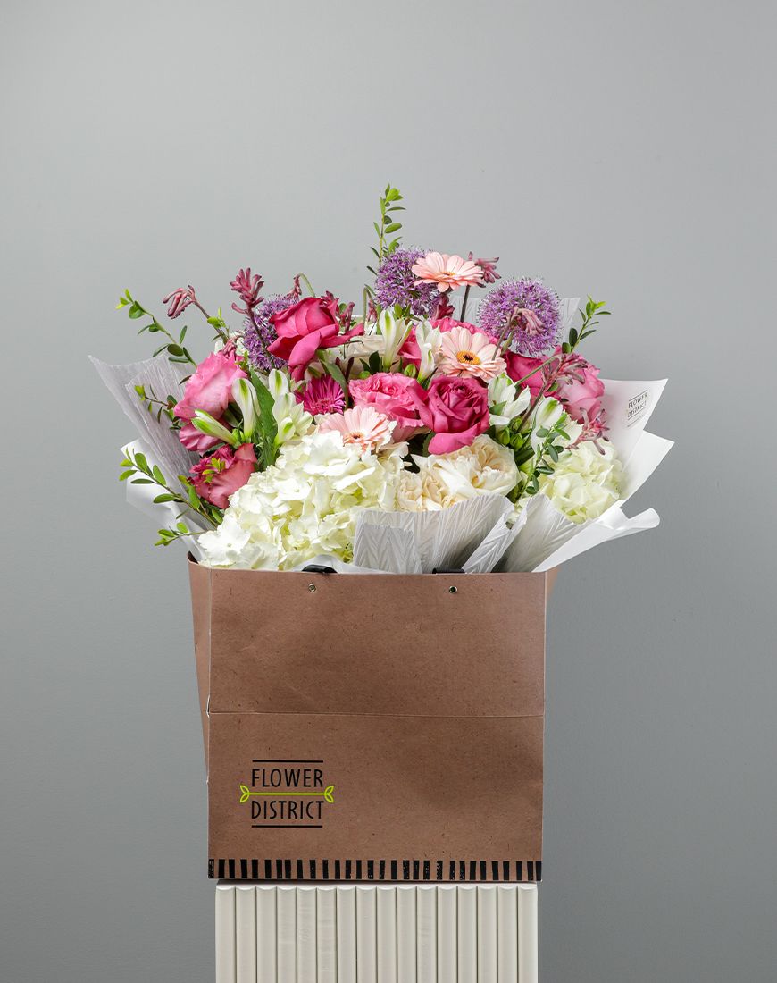Flowers Bouquets - Gerbera Pink - Image 9