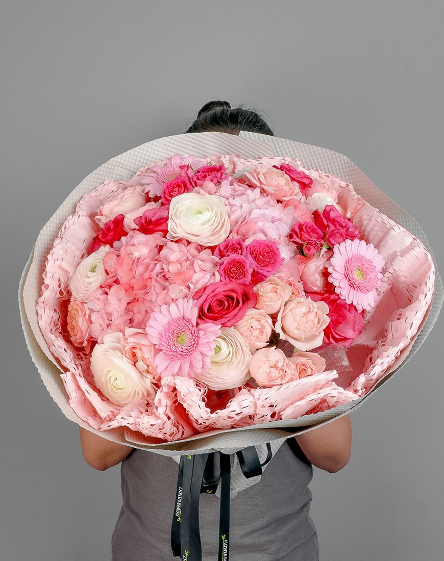 Enchanted Garden Rose Bouquet - Image 3