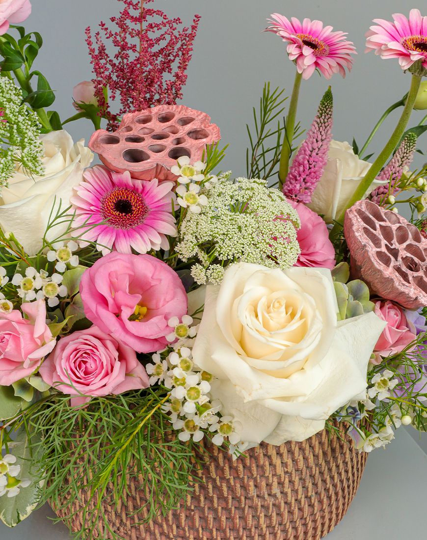 Eustoma Pink Vase - Image 6