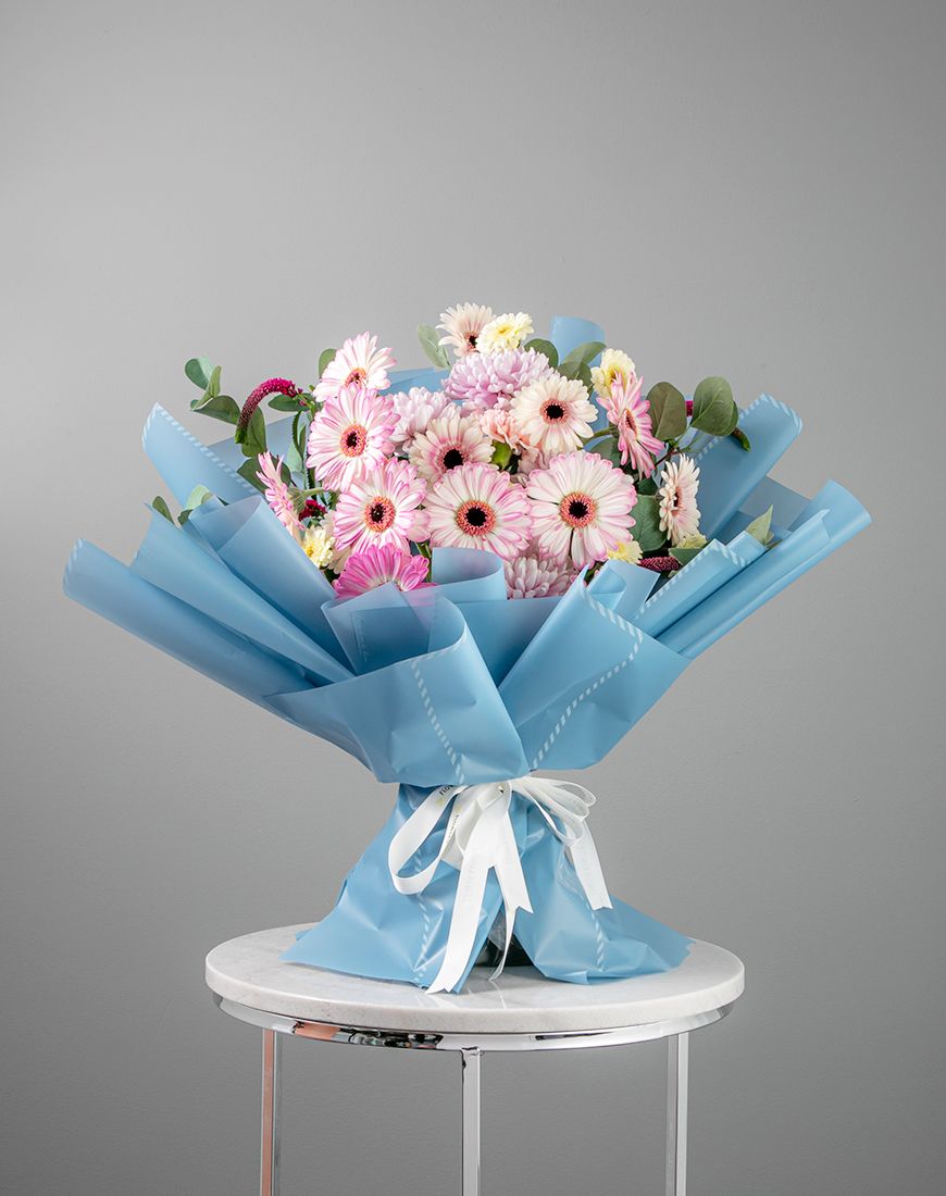 Gerbera Pink Bouquet