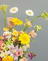 Gerbera White And Yellow Vase - Image 4