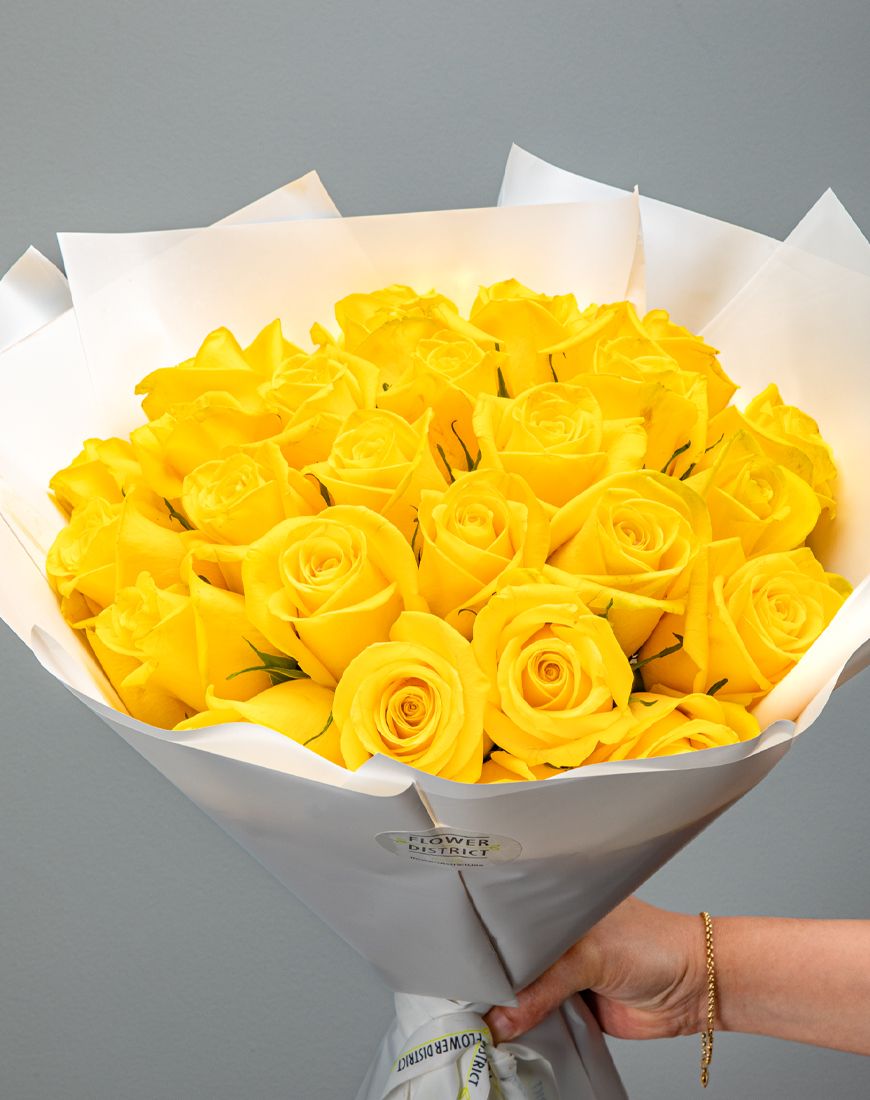 Luxury Yellow Roses - Image 15
