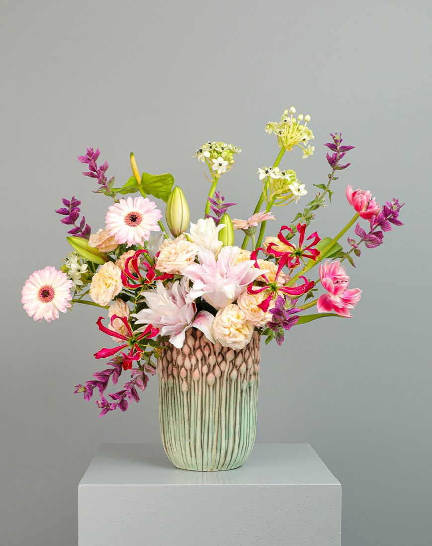 Mixed Flower Vase - Image 2