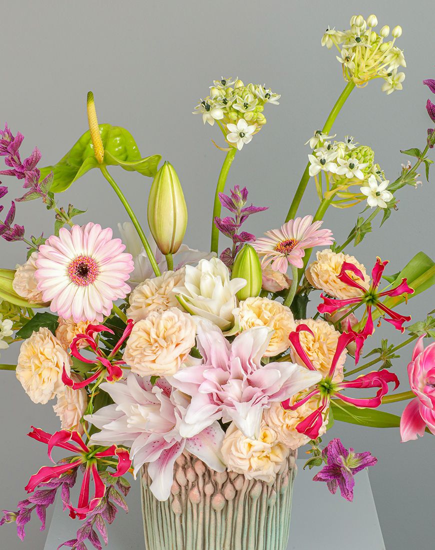 Mixed Flower Vase - Image 4
