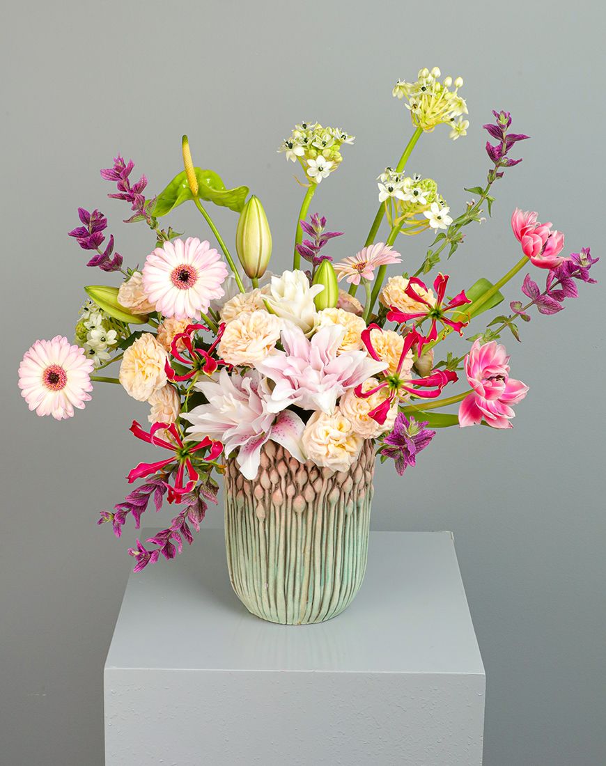 Mixed Flower Vase - Image 6