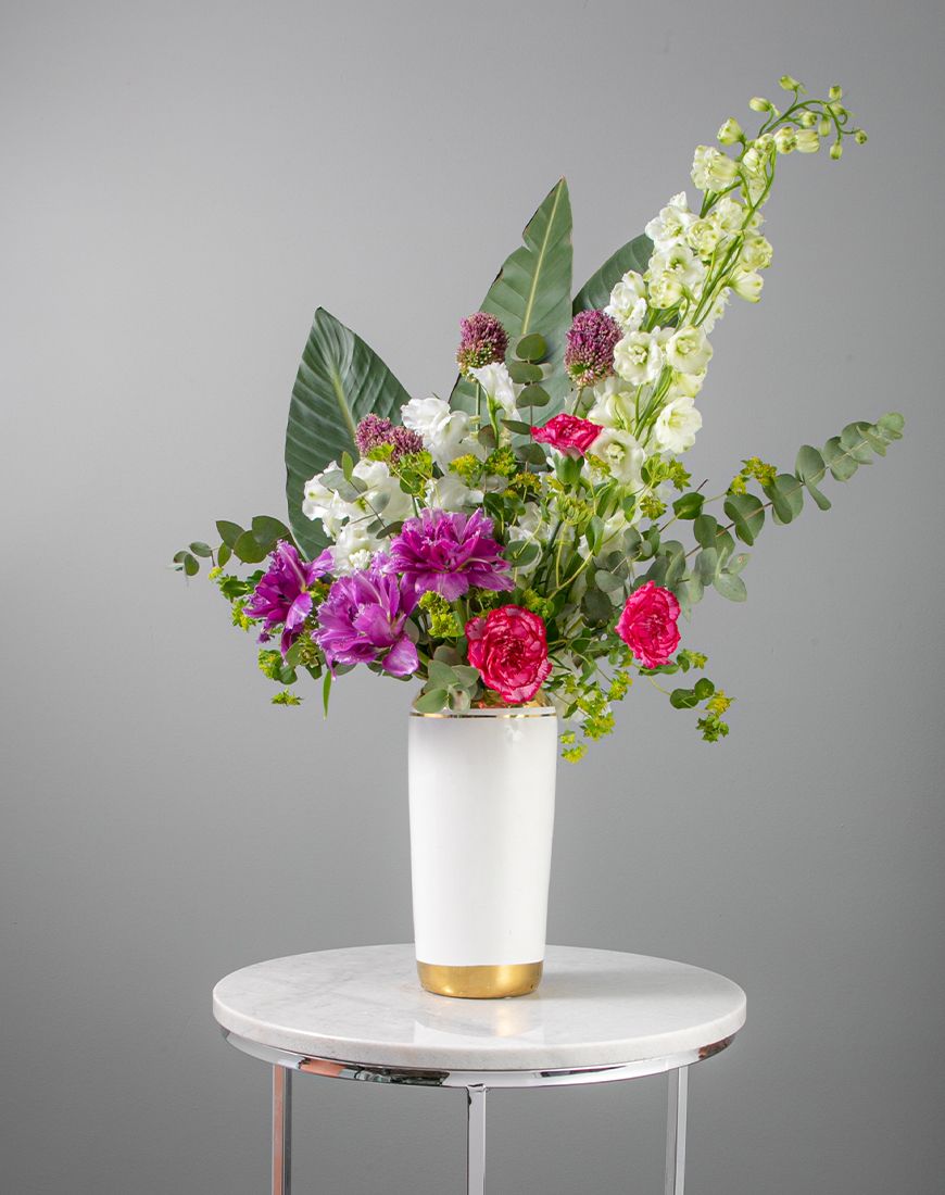 Tulip Purple Vase - Image 3
