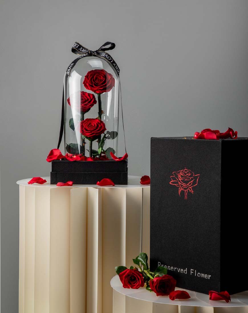 Red Forever Rose - Image 3