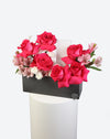 Fuchsia Bloom Leather Tray With Money Box - Image 5