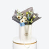 Gerbera & Delphinium Blue Small Bag Arrangement