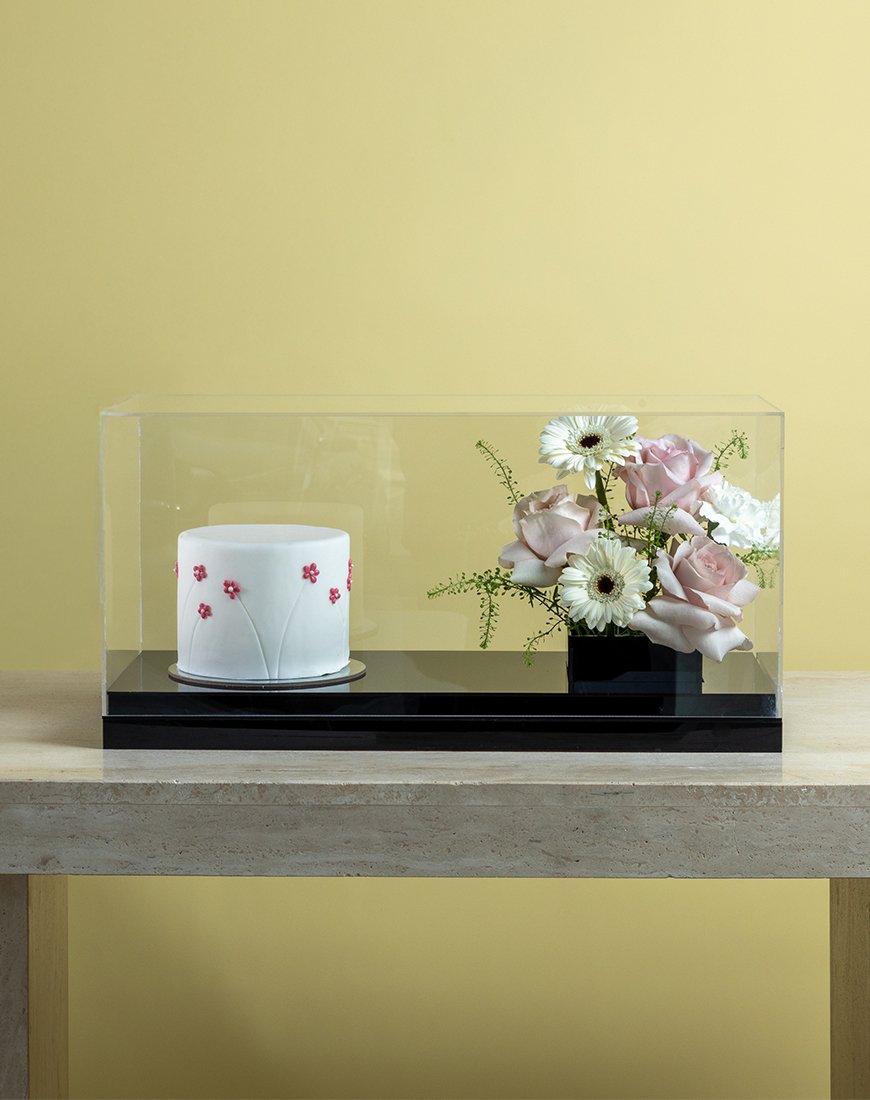 Gerbera & Rose Cake Box