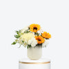 Golden Glow Flower Vase