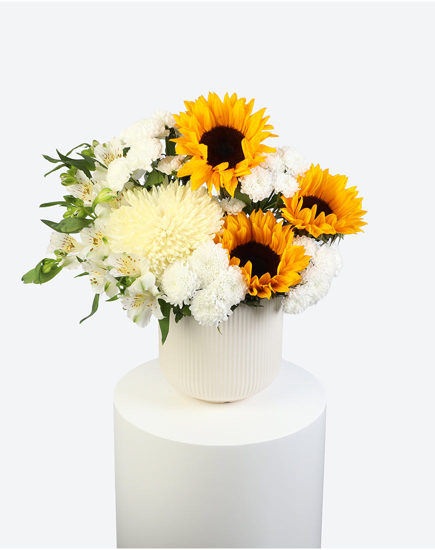 Golden Glow Flower Vase - Image 2
