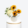 Golden Glow Flower Vase