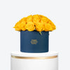 Golden Sunshine Yellow Rose Large Box Arrangement