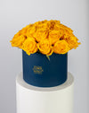 Golden Sunshine Yellow Rose Large Box Arrangement - Image 2