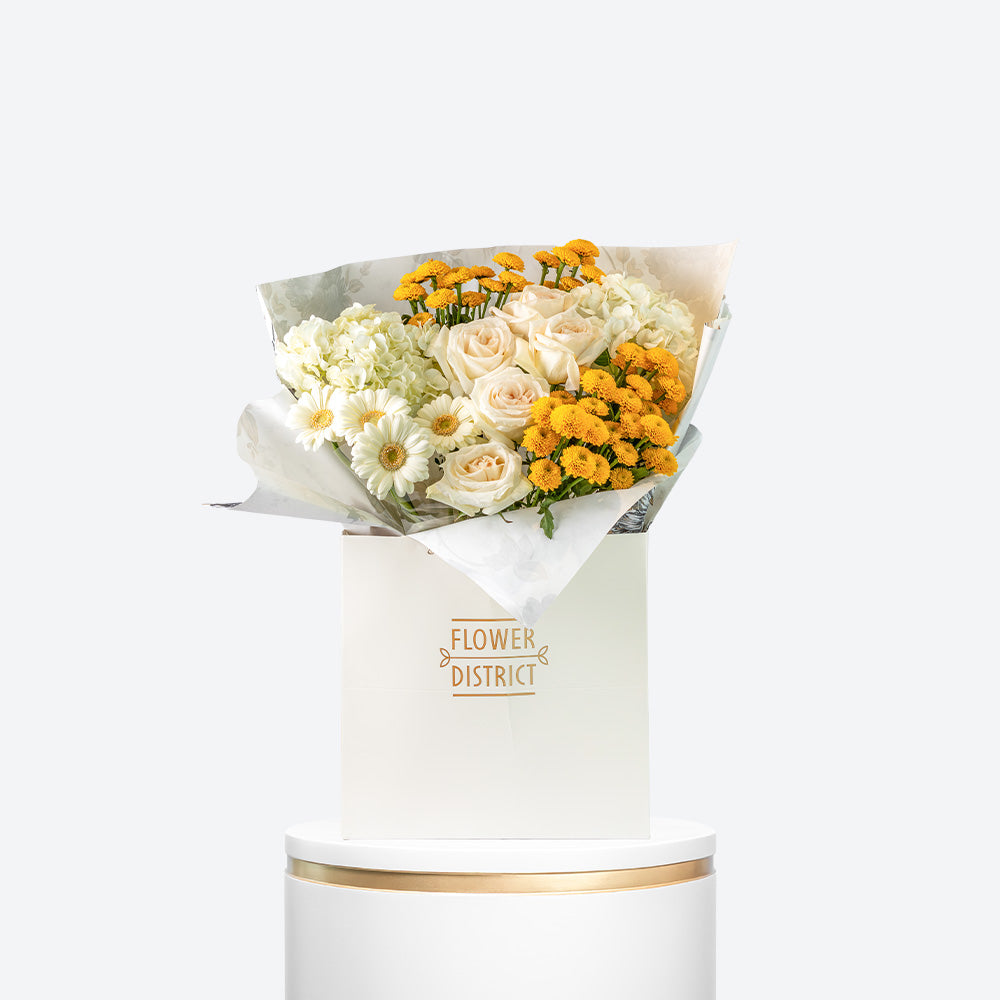 Golden Whisper Bouquet
