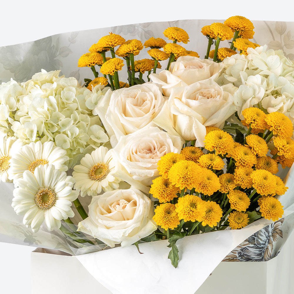 Golden Whisper Bouquet