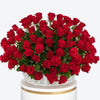 Grand Crimson Extra Large Rose Basket Arrangement