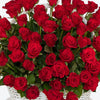 Grand Crimson Extra Large Rose Basket Arrangement