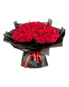 Grand Midnight Passion Extra Large Red Rose Bouquet