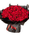 Grand Midnight Passion Extra Large Red Rose Bouquet - Image 3