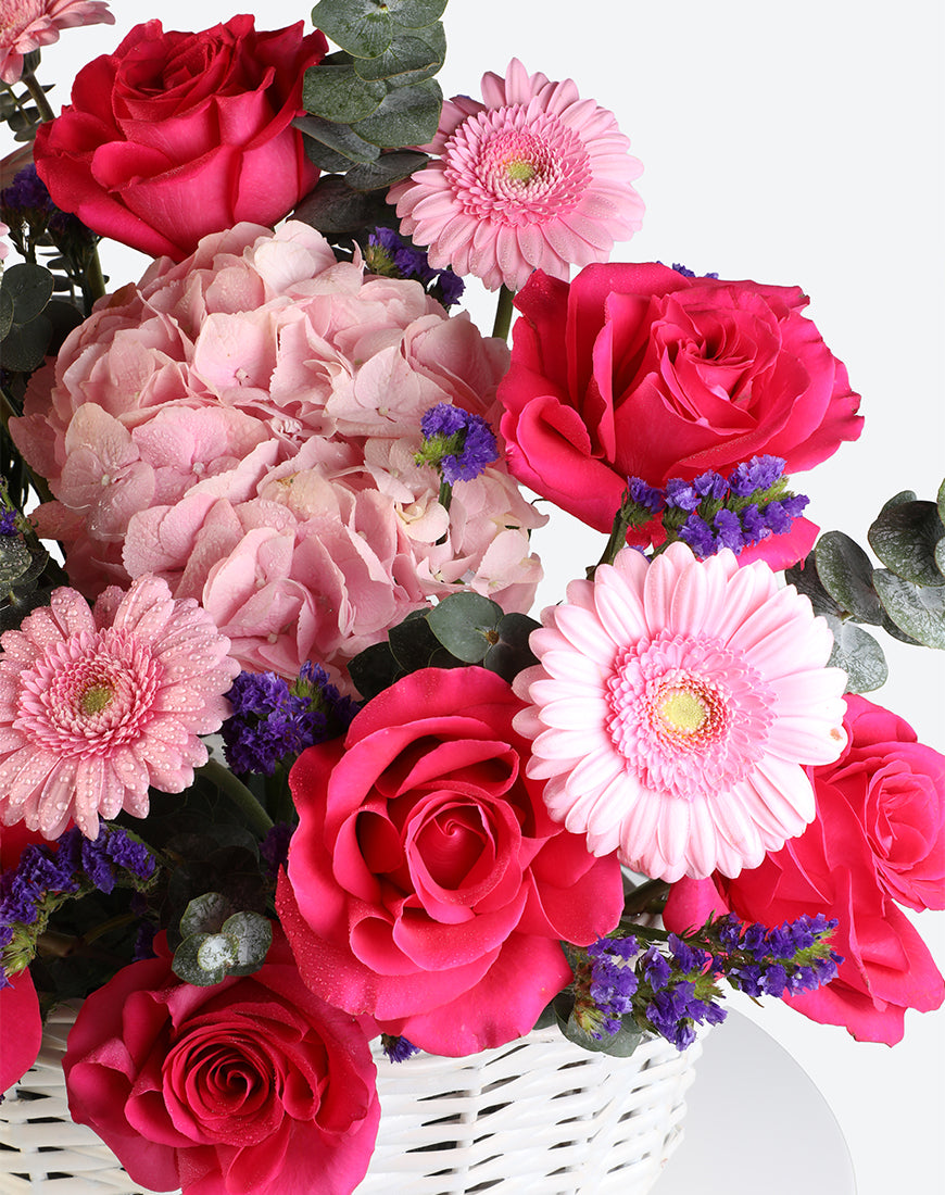 Grand Romance Large Flower Basket - Image 4