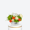 Green Hydrangea & Gerbera Basket image03