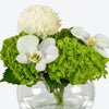 Green Serenity Floral Vase