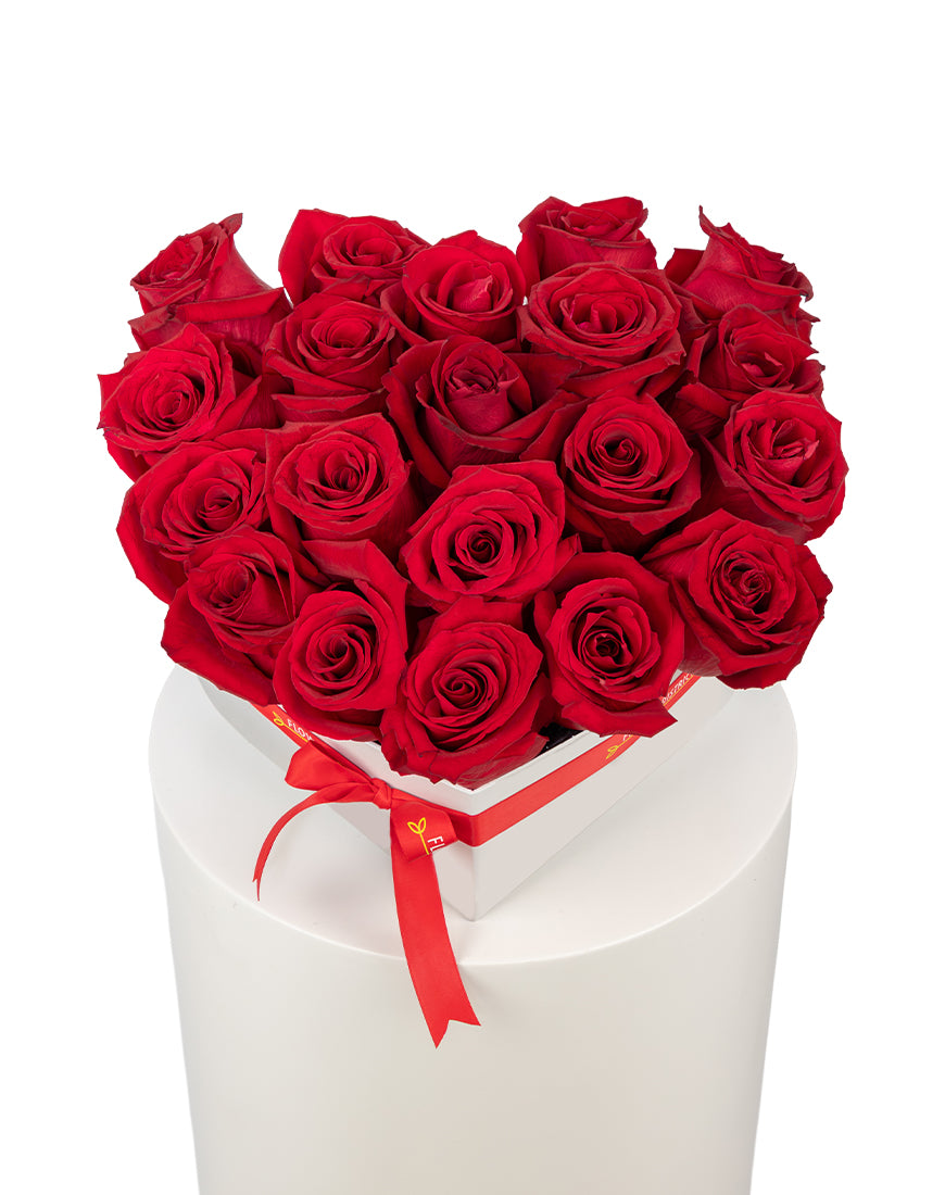 Little Love Small Red Rose Box Arrangement - Image 3