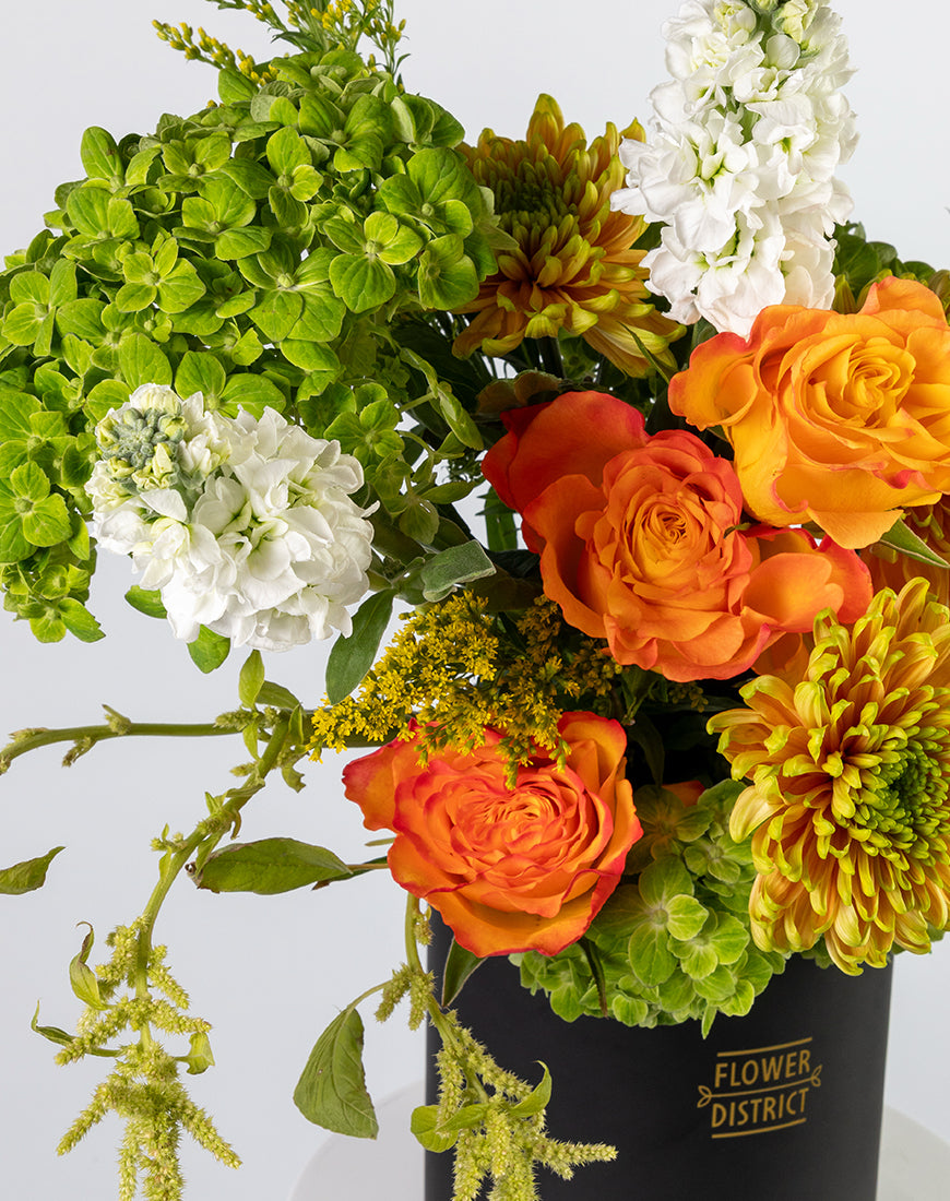 Orange Bloom Medium Flower Box - Image 2
