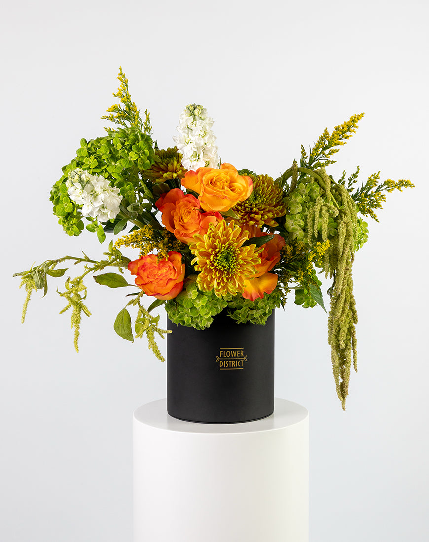 Orange Bloom Medium Flower Box - Image 4