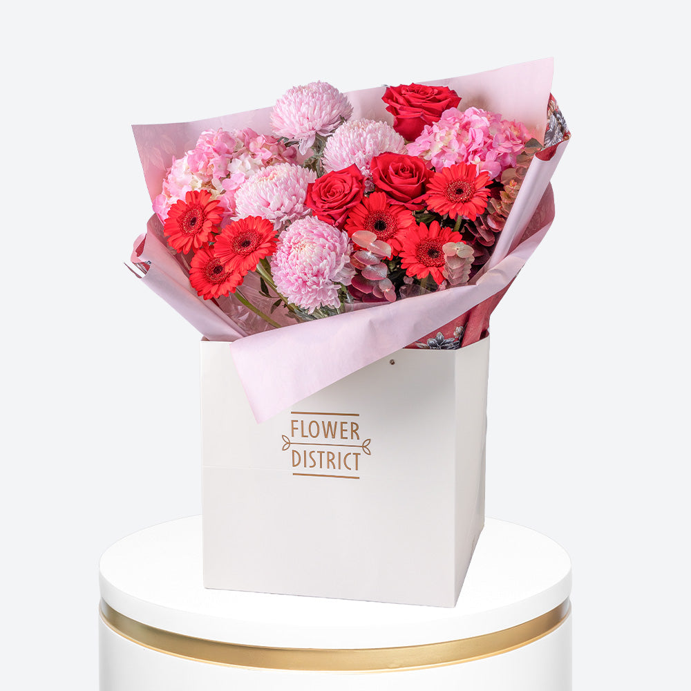 Passionate Blush Bouquet