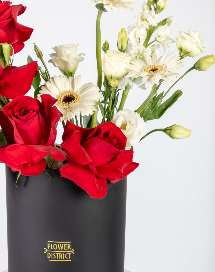 Passionate Red & Medium Box arrangement - Image 3
