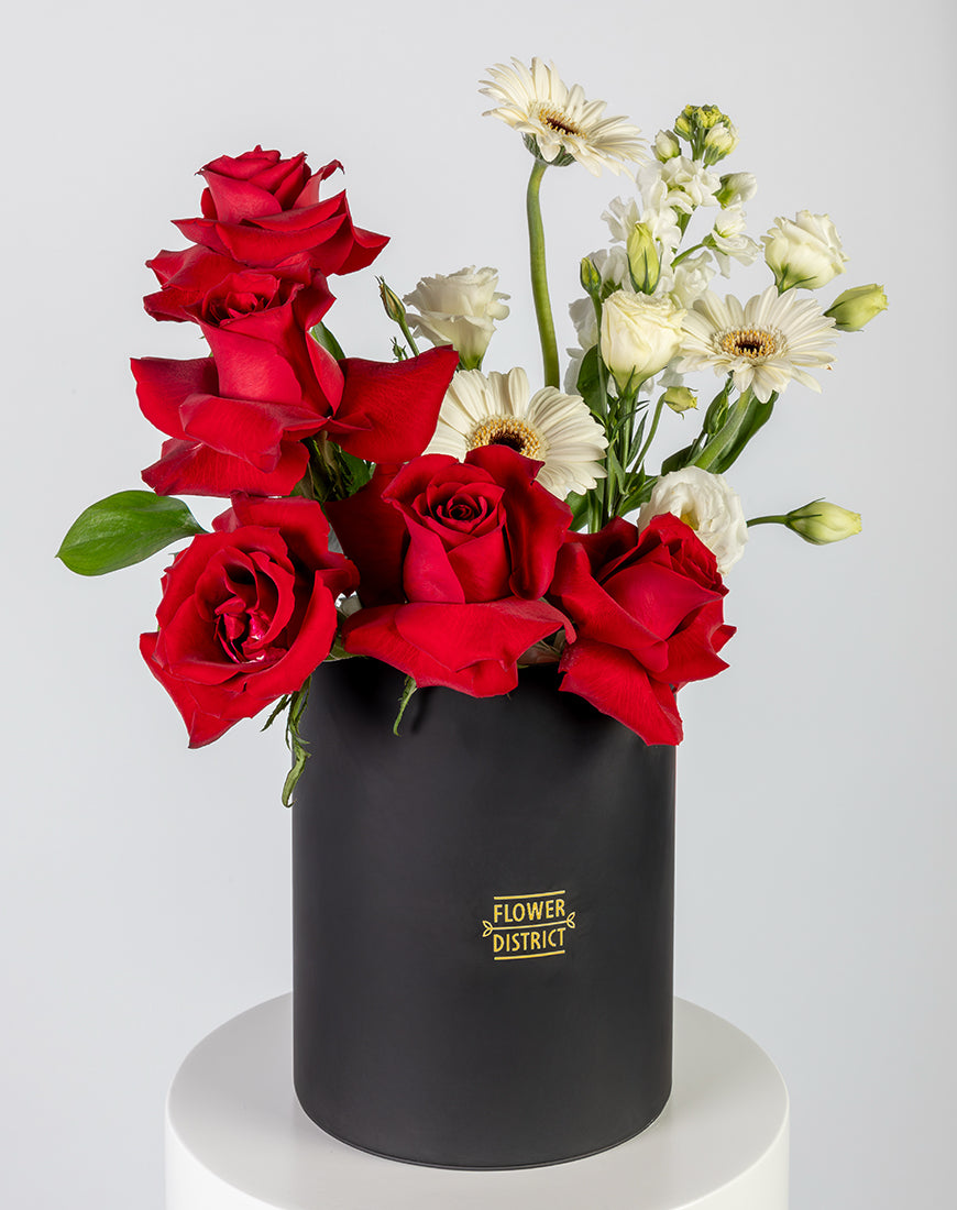 Passionate Red & Medium Box arrangement - Image 4