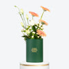 Peach & White Bloom Small Box Arrangement