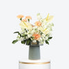 Peach Delight Flower Vase