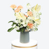 Peach Delight Flower Vase