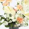 Peach Delight Flower Vase