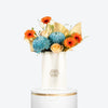 Peach Rose & Gerbera Small Bag Arrangement