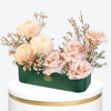 Peach Whisper Leather Tray