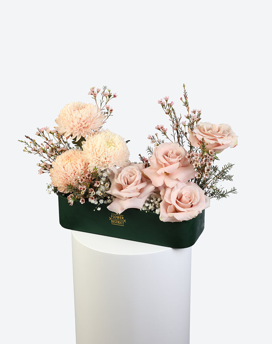 Peach Whisper Leather Tray - Image 5