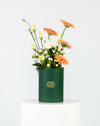 Peach & White Bloom Small Box Arrangement