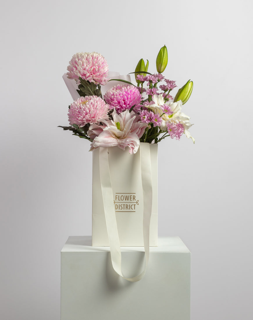 Peony & Lily Bloom Arrangement