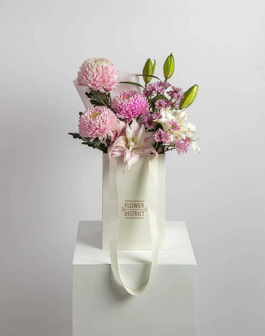 Peony & Lily Bloom Arrangement - Image 5