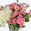 Pink And White Bloom Vase