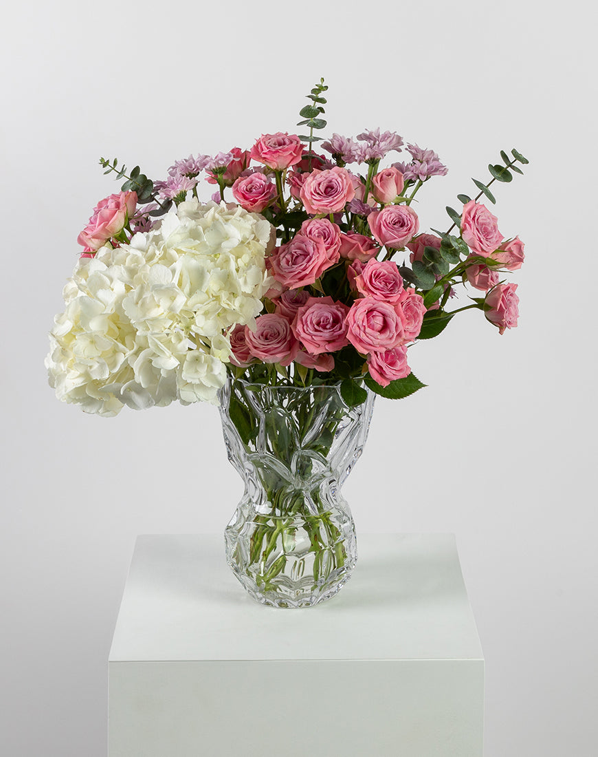 Pink And White Bloom Vase - Image 5