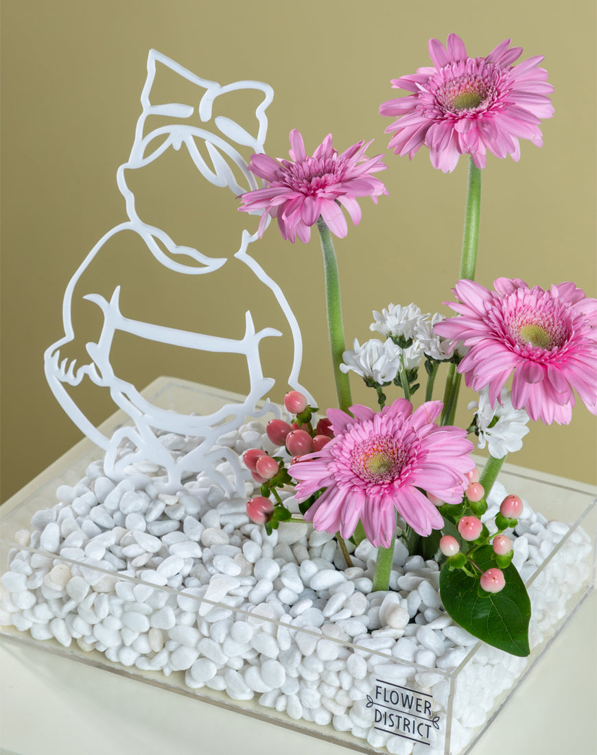 Pink Delight Baby Girl Tray - Image 3