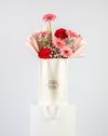 Pink Gerbera & Carnation Small Bag Arrangement